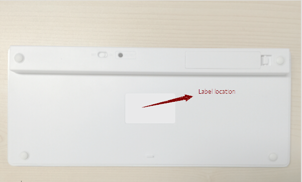 FCC ID 2AAPKDC-03320331 ID Label Location Info