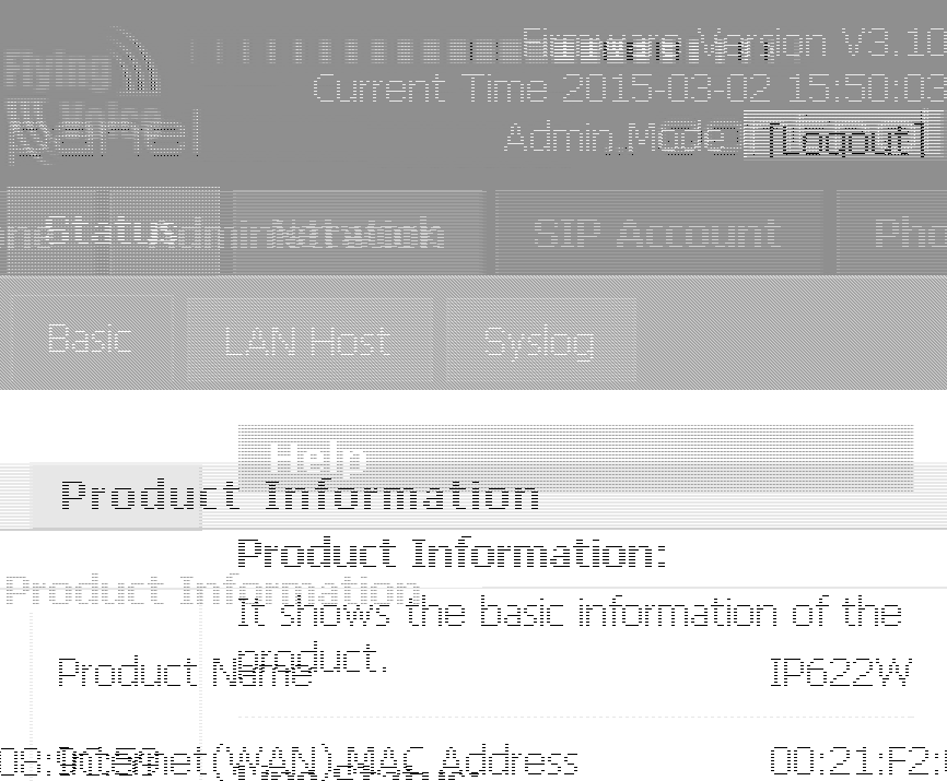 FCC ID 2AATV-FIP12WP Users Manual