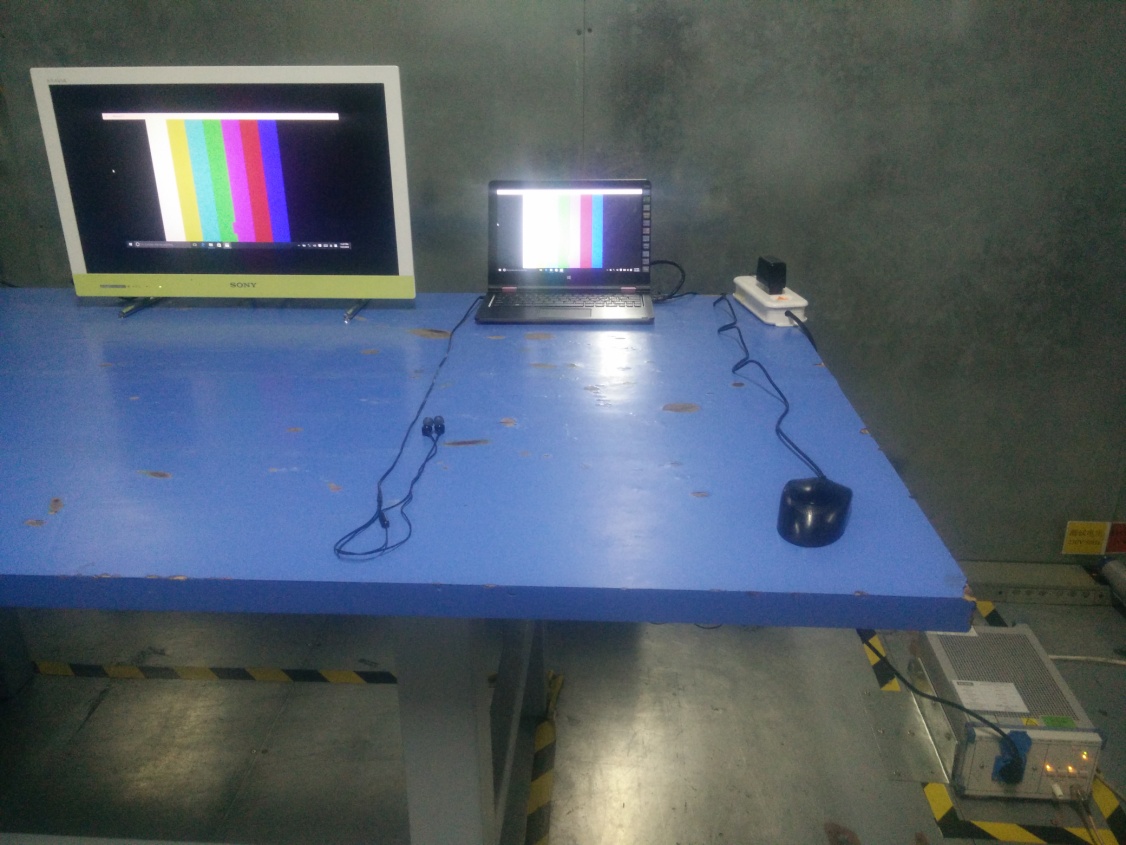 FCC ID 2AAWCMAXIMUSII Test Setup Photos
