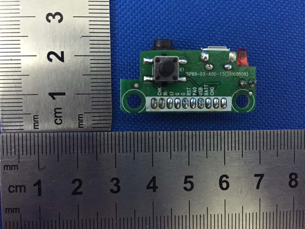 FCC ID 2AB3E-ISP69 Internal Photos