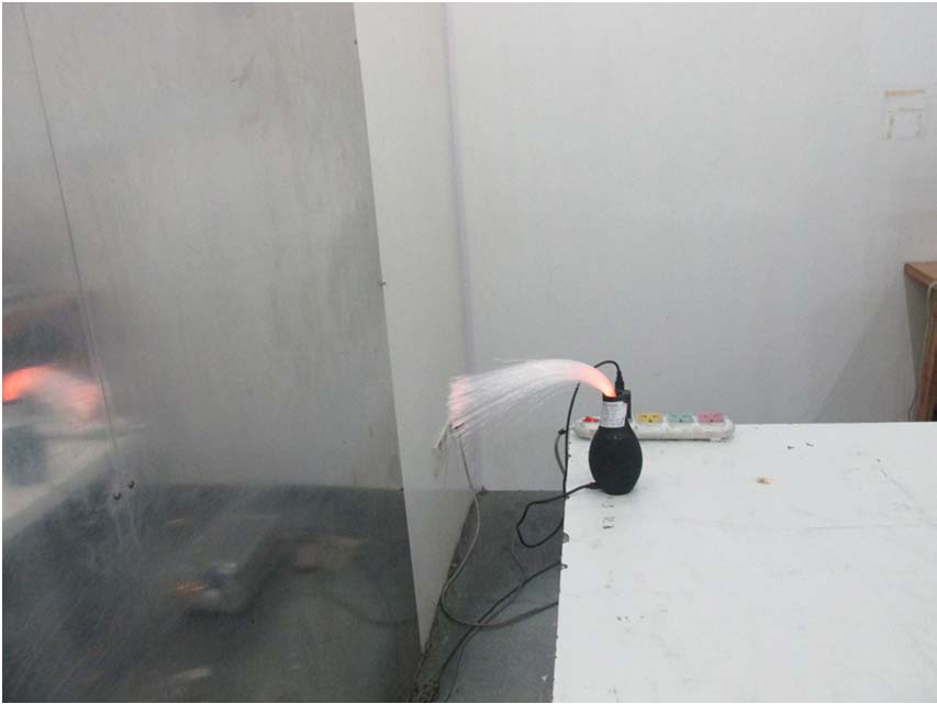 FCC ID 2AB4KMETYH256B Test Setup Photos