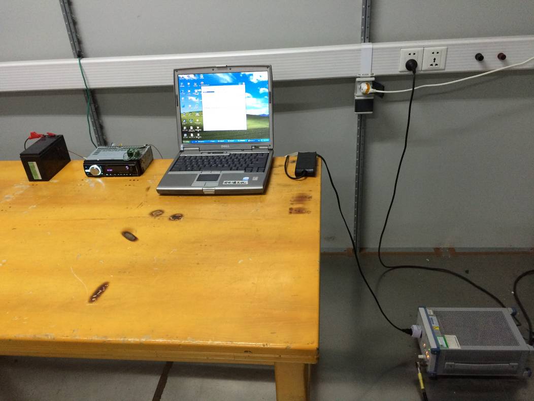 FCC ID 2AB7S-CW8761 Test Setup Photos