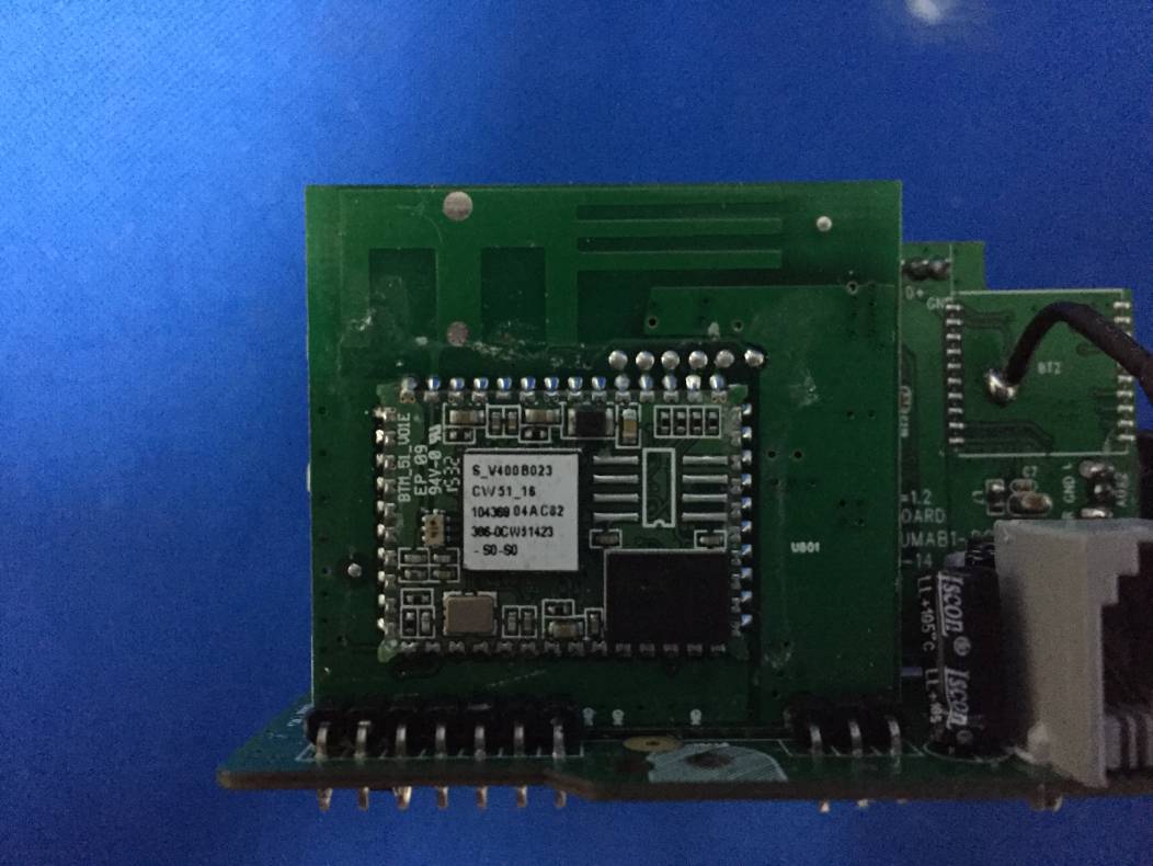 FCC ID 2AB7S-MOTOR4 Internal Photos