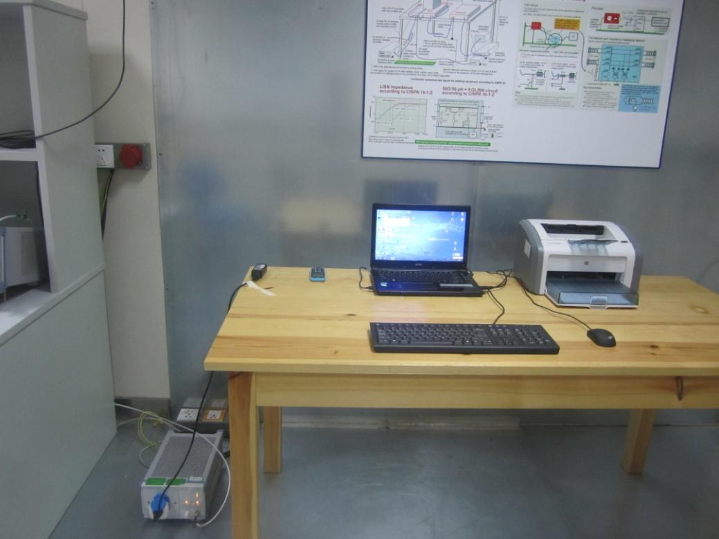FCC ID 2ABBS-M333G Test Setup Photos