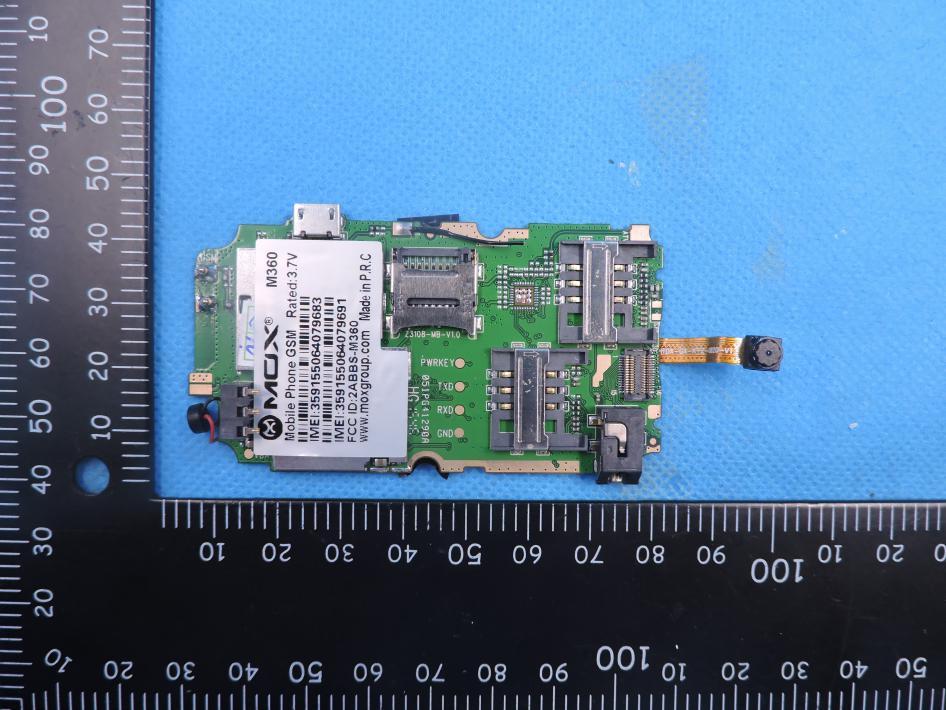 FCC ID 2ABBS-M360 Internal Photos