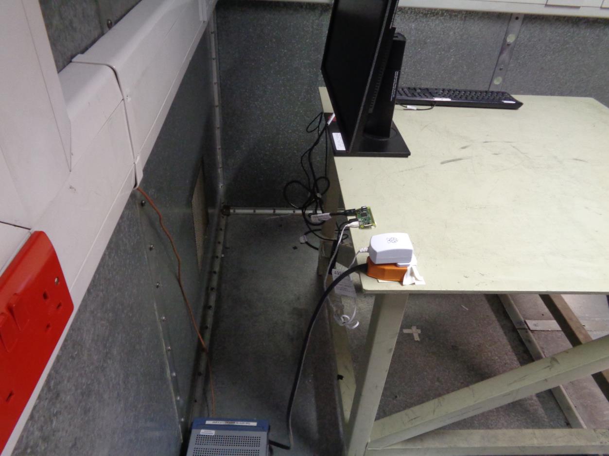 FCC ID 2ABCB-RPI0W Test Setup Photos