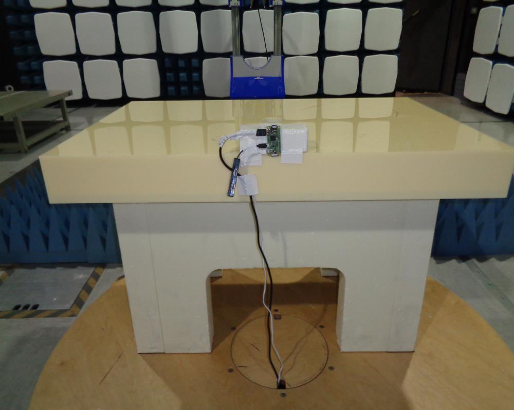 FCC ID 2ABCB-RPI0W Test Setup Photos
