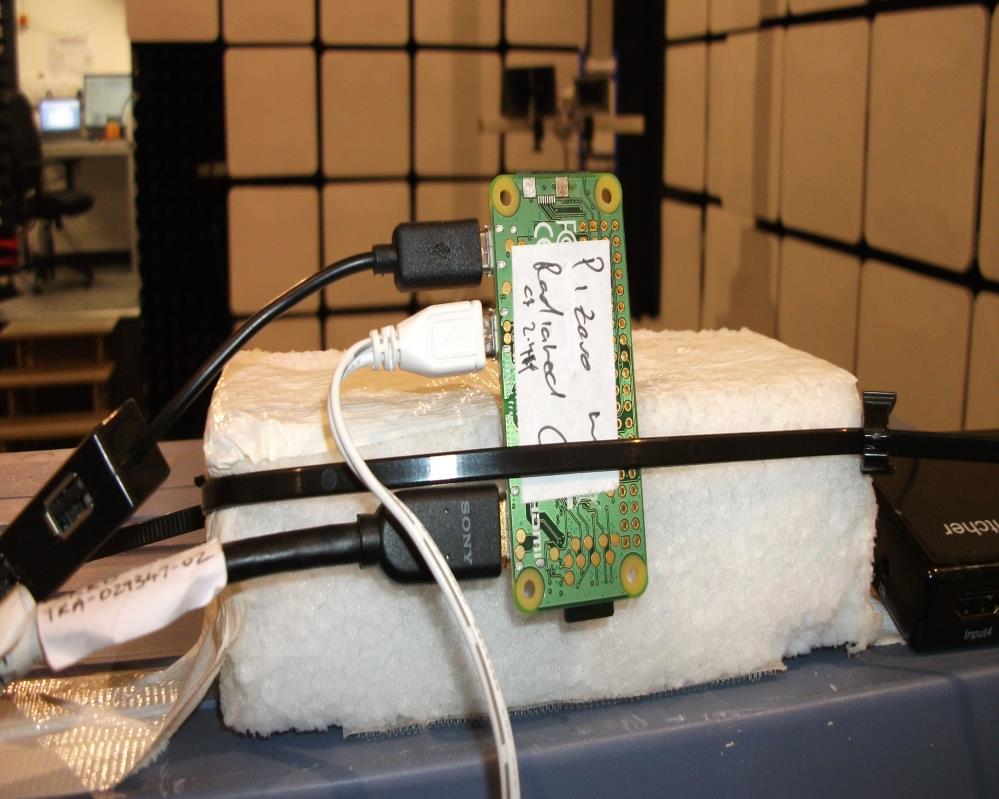 FCC ID 2ABCB-RPI0W Test Setup Photos