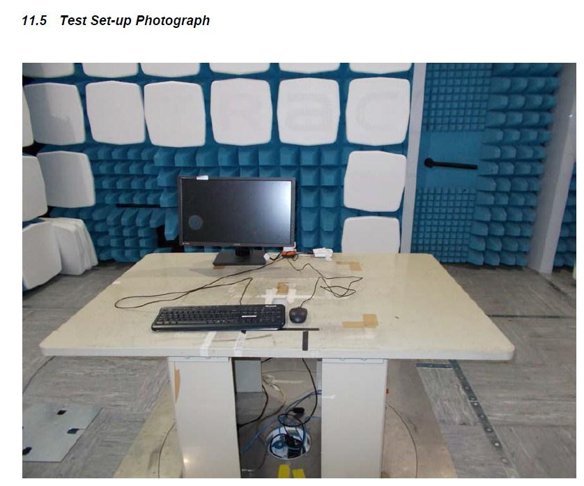 FCC ID 2ABCB-RPI32 Test Setup Photos