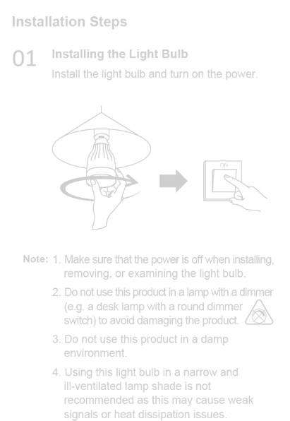 FCC ID 2ABEU-YLDP03YL Users Manual