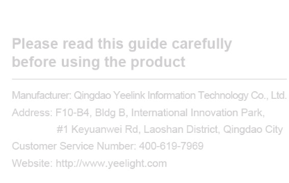 FCC ID 2ABEU-YLDP03YL Users Manual