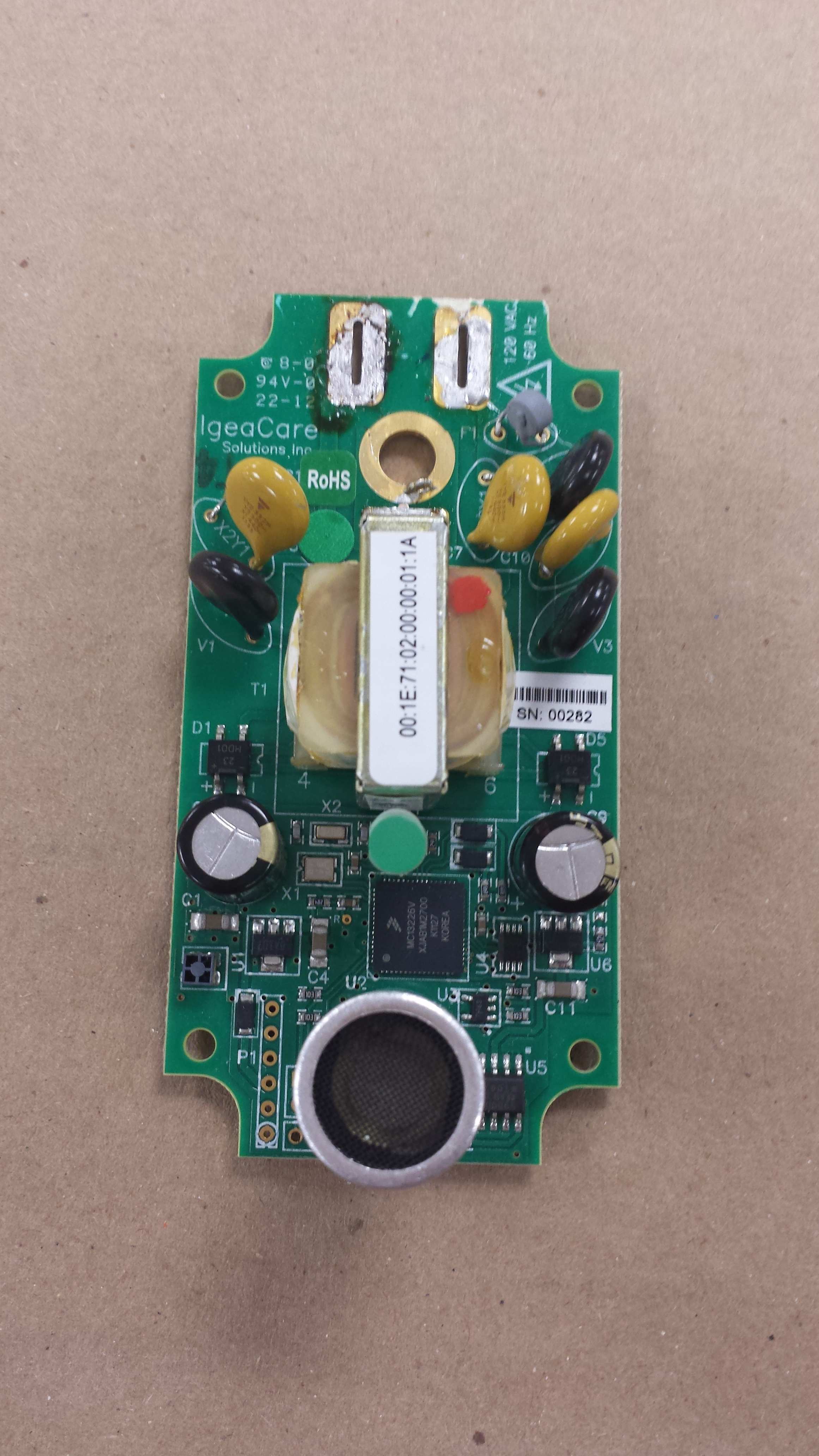 FCC ID 2ABFD-NC-210 Internal Photos