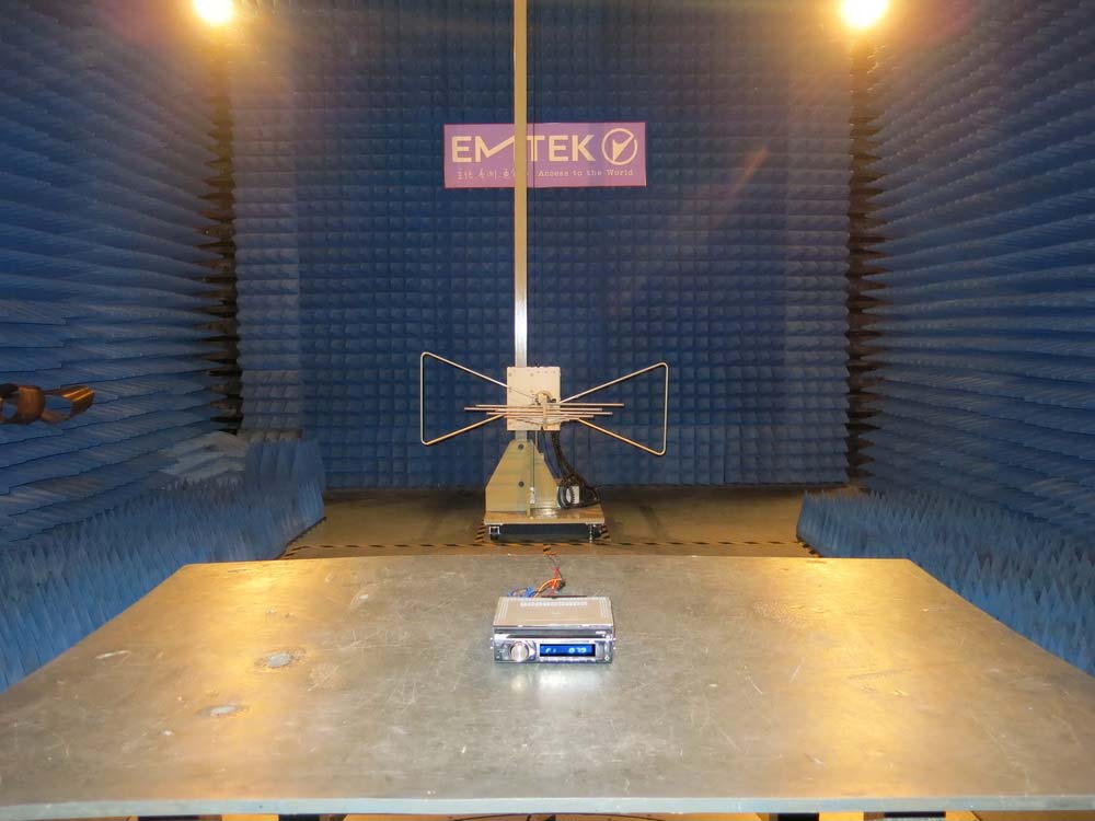 FCC ID 2ABGY-CZ105BT Test Setup Photos