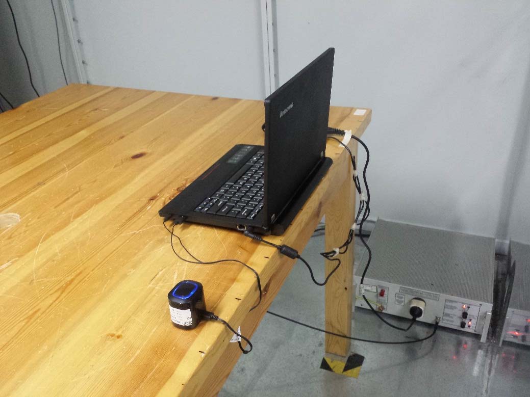 FCC ID 2ABL7-BTS500 Test Setup Photos
