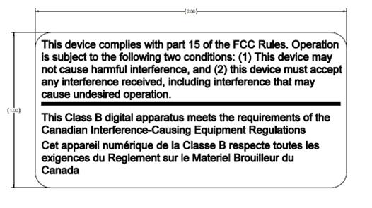 FCC ID 2ABLPAT2220 ID Label Location Info