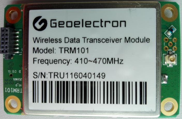 FCC ID 2ABNA-TRM101 Users Manual