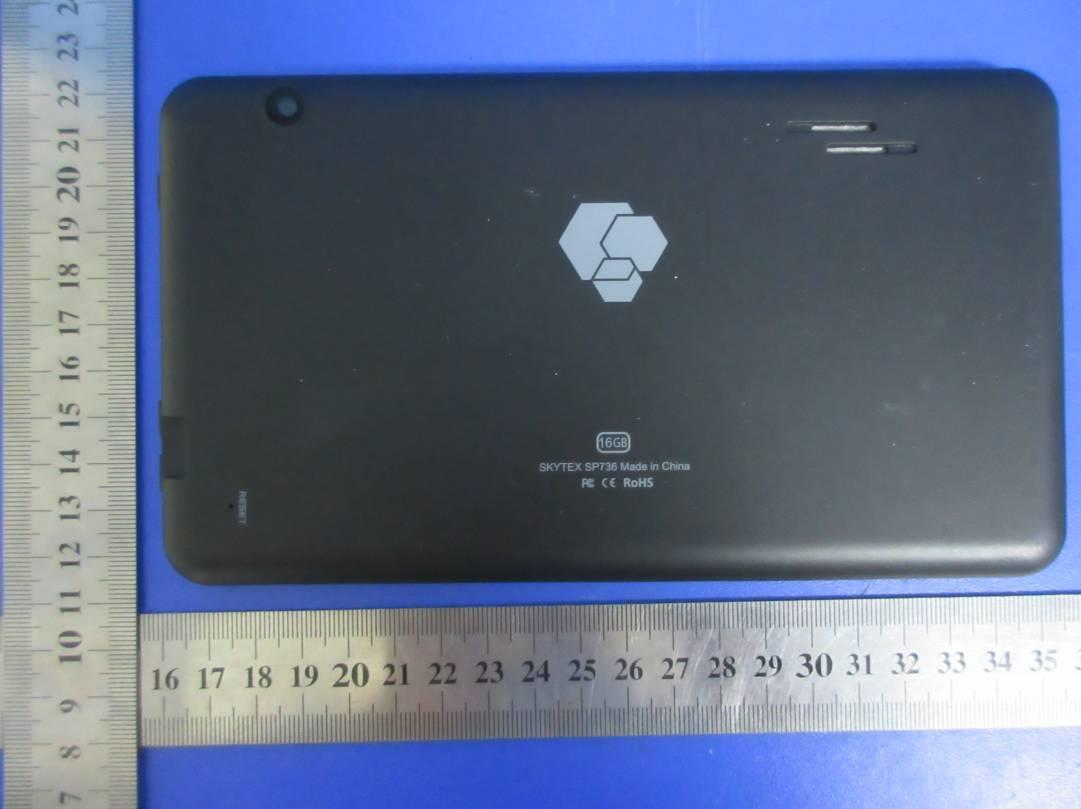 FCC ID 2ABNTSP736 External Photos