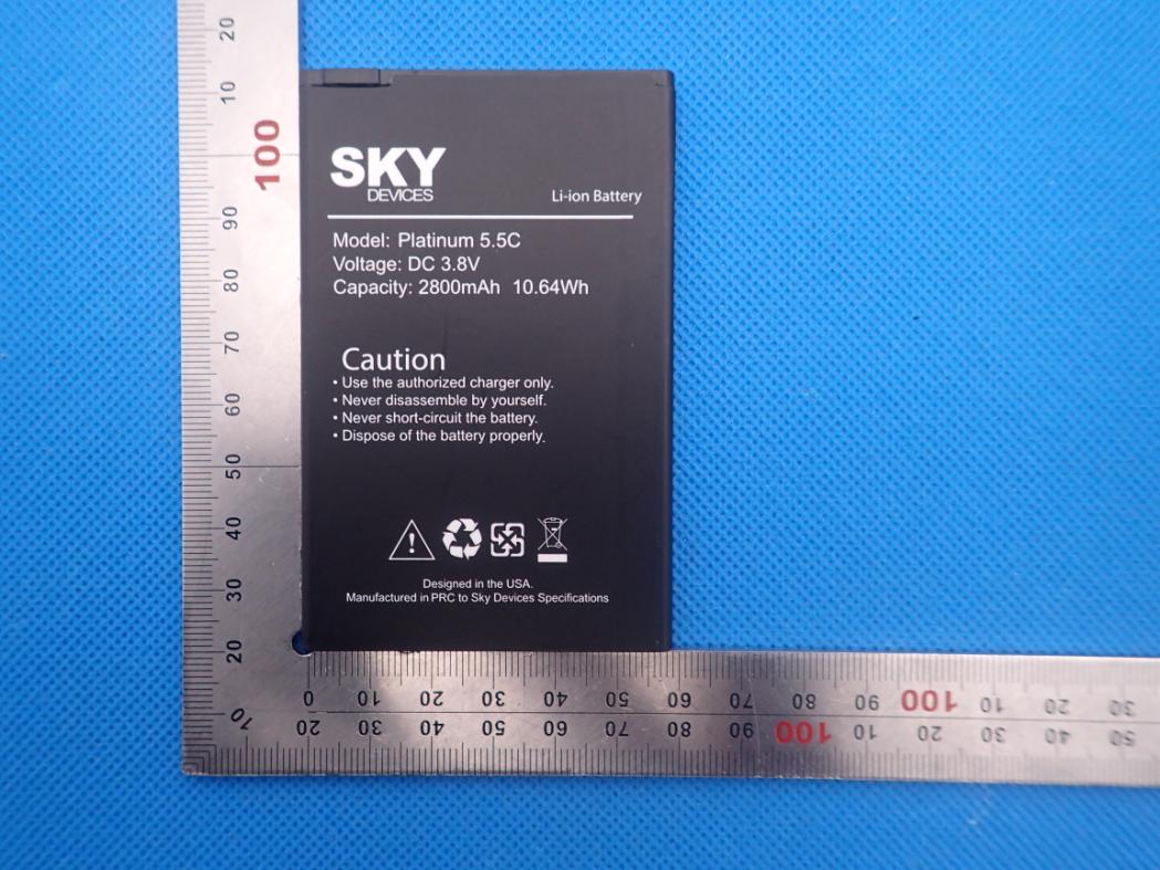 FCC ID 2ABOSSKYPLAT55C External Photos