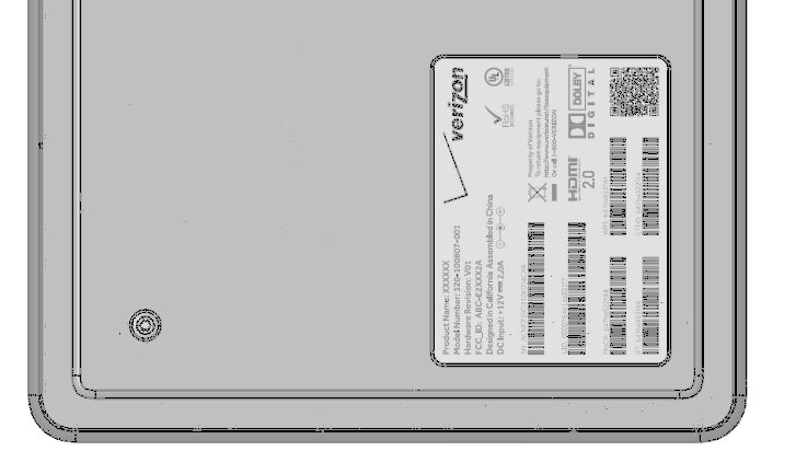 FCC ID 2ABTE-8G2XL5 ID Label Location Info