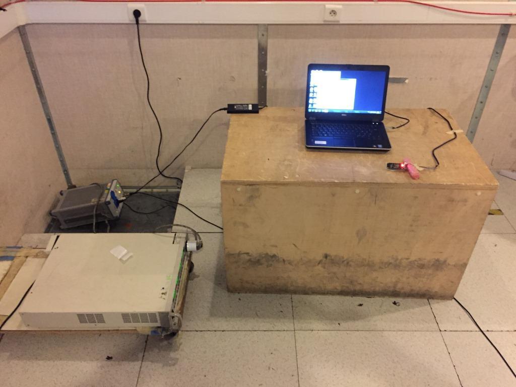 FCC ID 2ABUUDTE41027 Test Setup Photos
