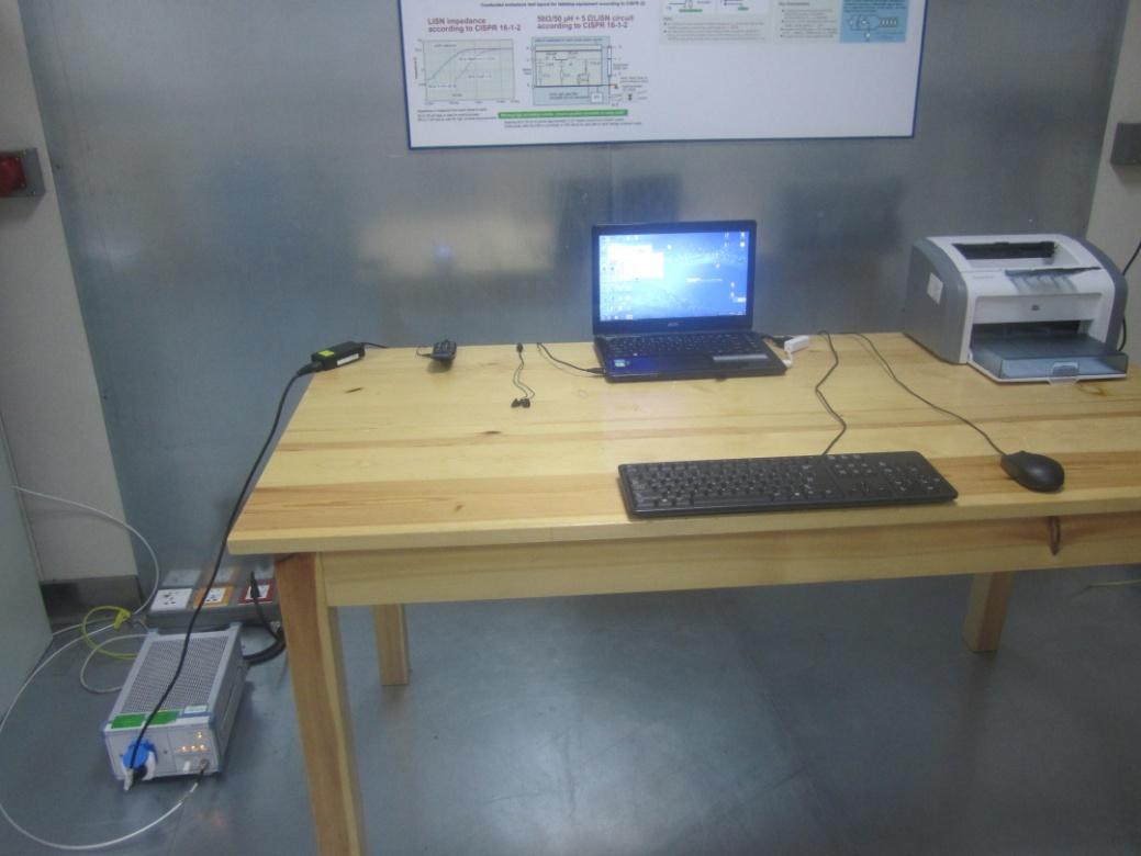 FCC ID 2ABV4A2WH Test Setup Photos