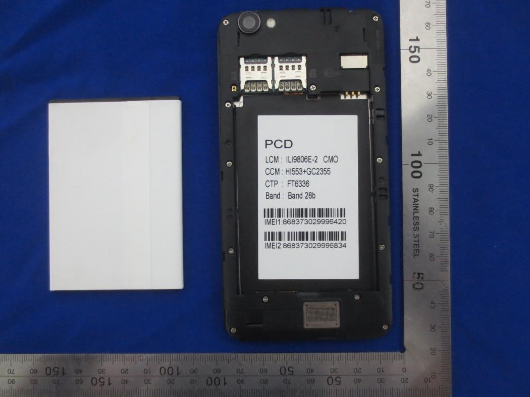 FCC ID 2ABXI-PCD508 Internal Photos