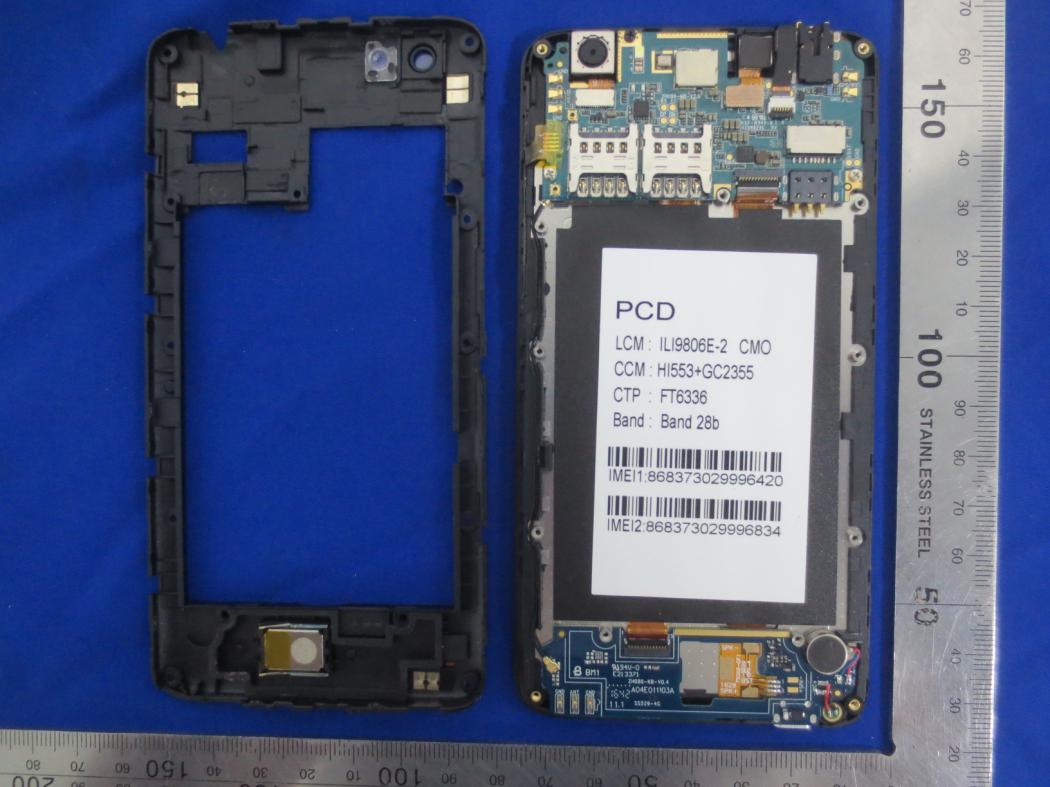 FCC ID 2ABXI-PCD508 Internal Photos