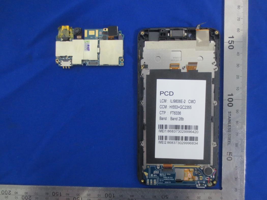 FCC ID 2ABXI-PCD508 Internal Photos