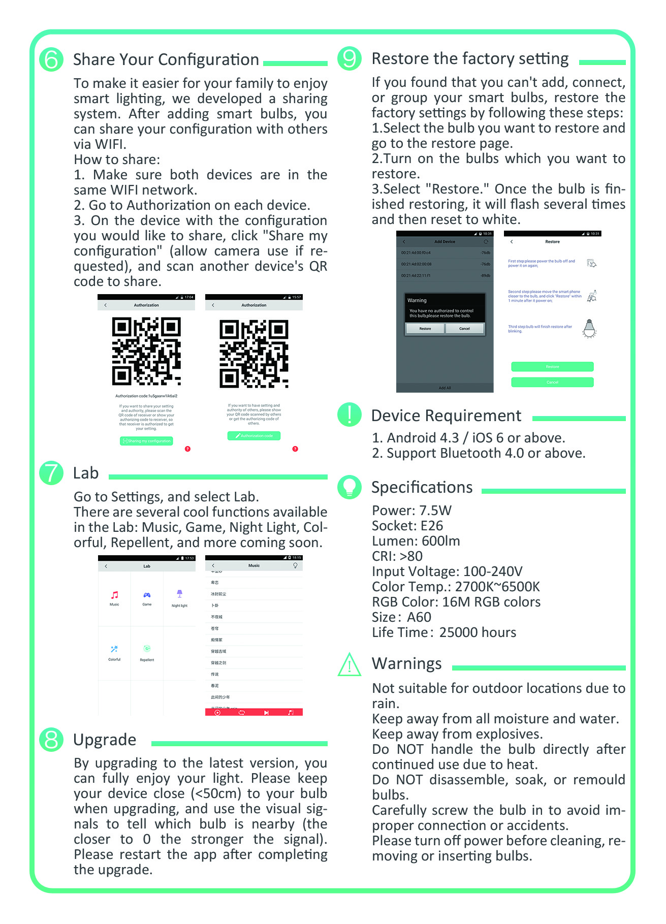 FCC ID 2AC2HBLE001 Users Manual