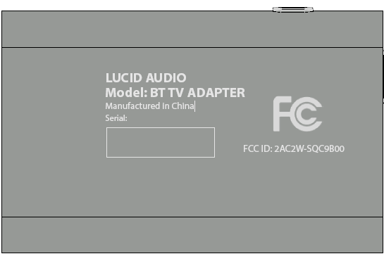 FCC ID 2AC2W-SQC9B00 ID Label Location Info