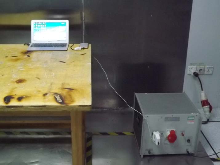 FCC ID 2AC88-E1 Test Setup Photos