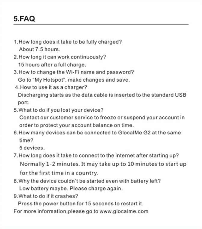 FCC ID 2AC88-G2 Users Manual