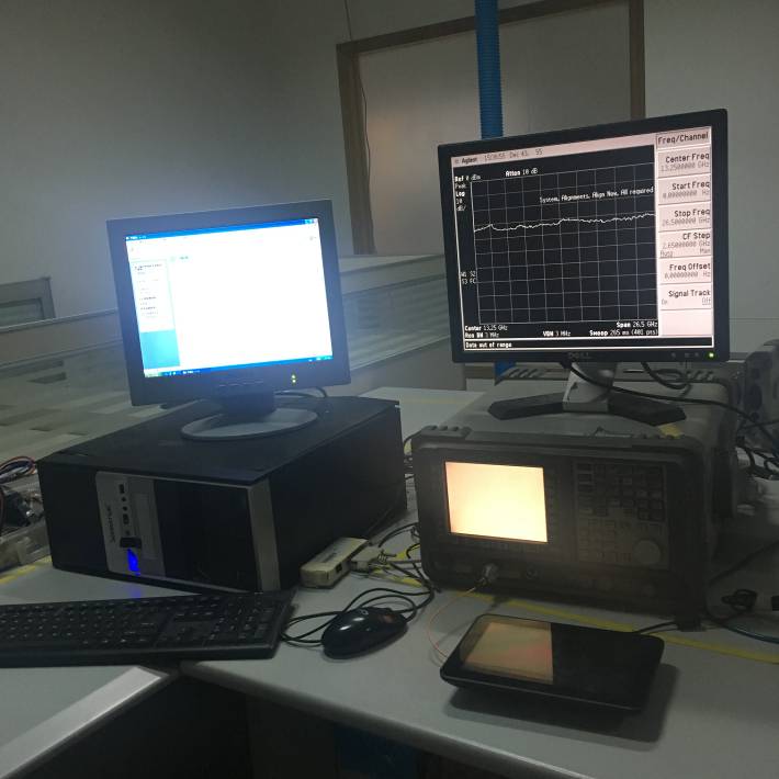 FCC ID 2AC8G-UIT48 Test Setup Photos