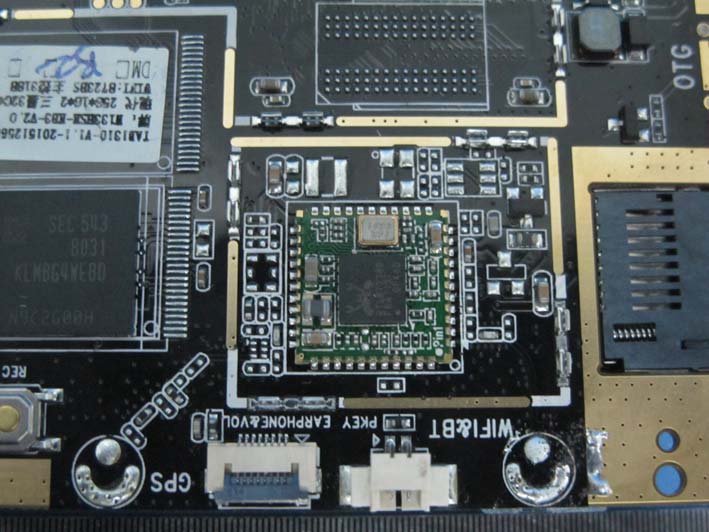 FCC ID 2AC8G-UITAS Internal Photos