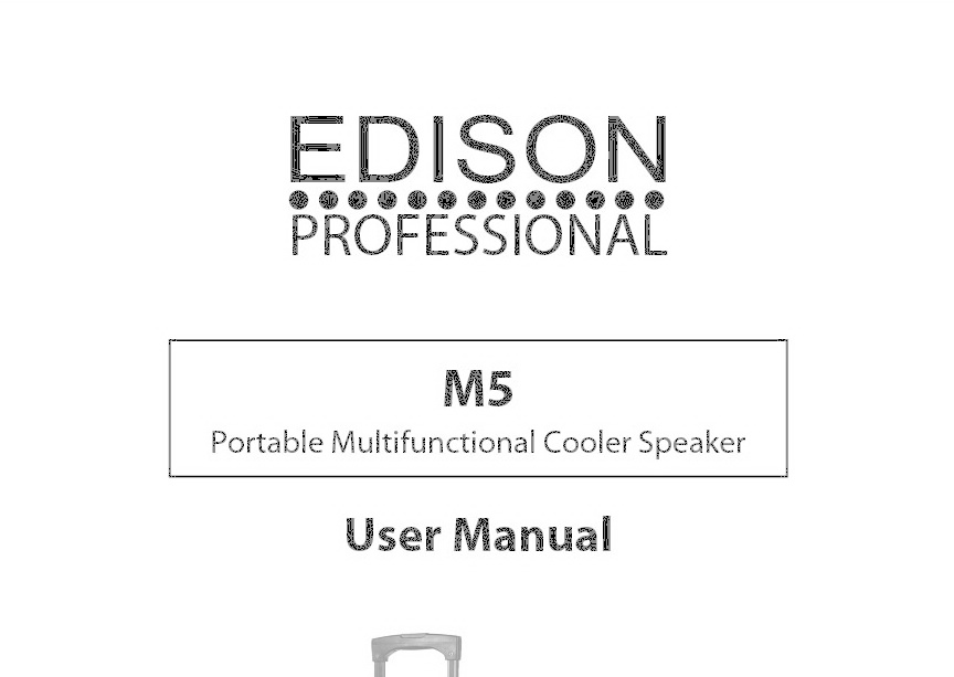 FCC ID 2ACF2-M5 Users Manual