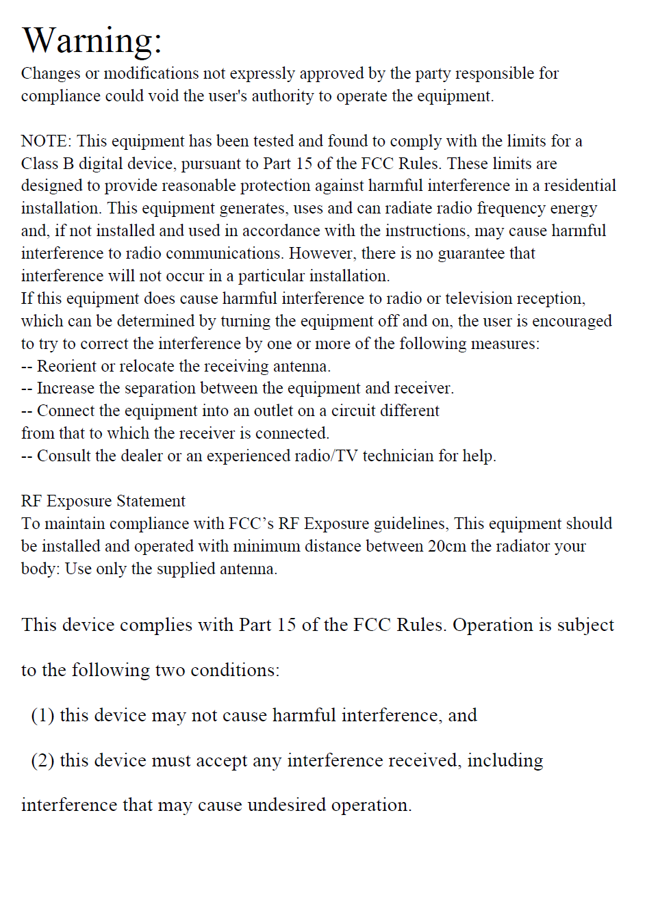 FCC ID 2ACQ5-LTB012 Users Manual