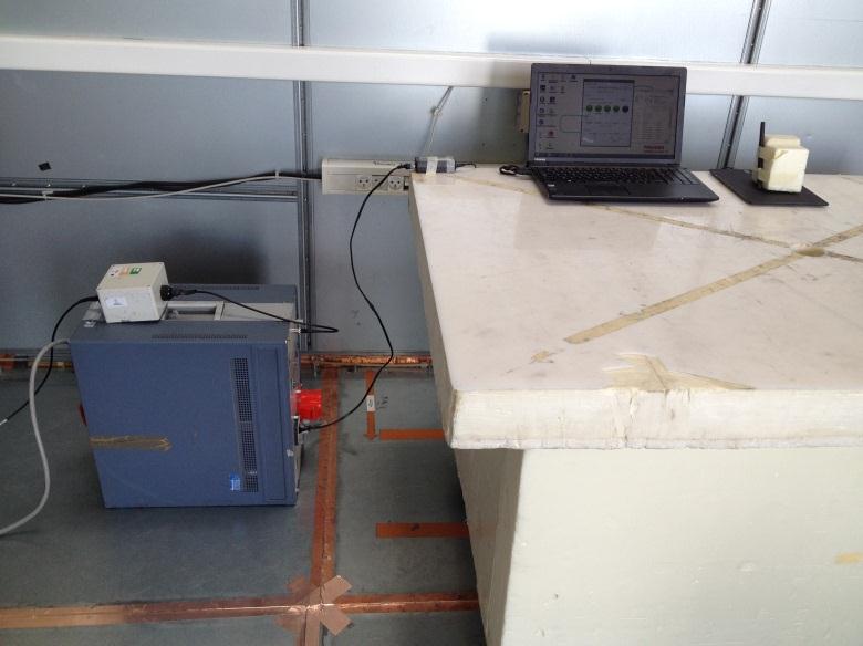 FCC ID 2ACQC-TS1E2 Test Setup Photos