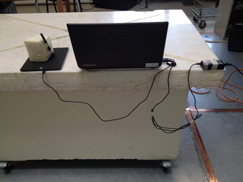 FCC ID 2ACQC-TS1E2 Test Setup Photos