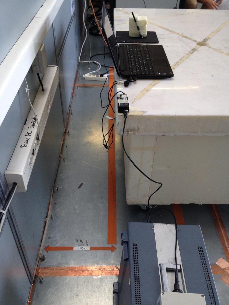 FCC ID 2ACQC-TS1E2 Test Setup Photos