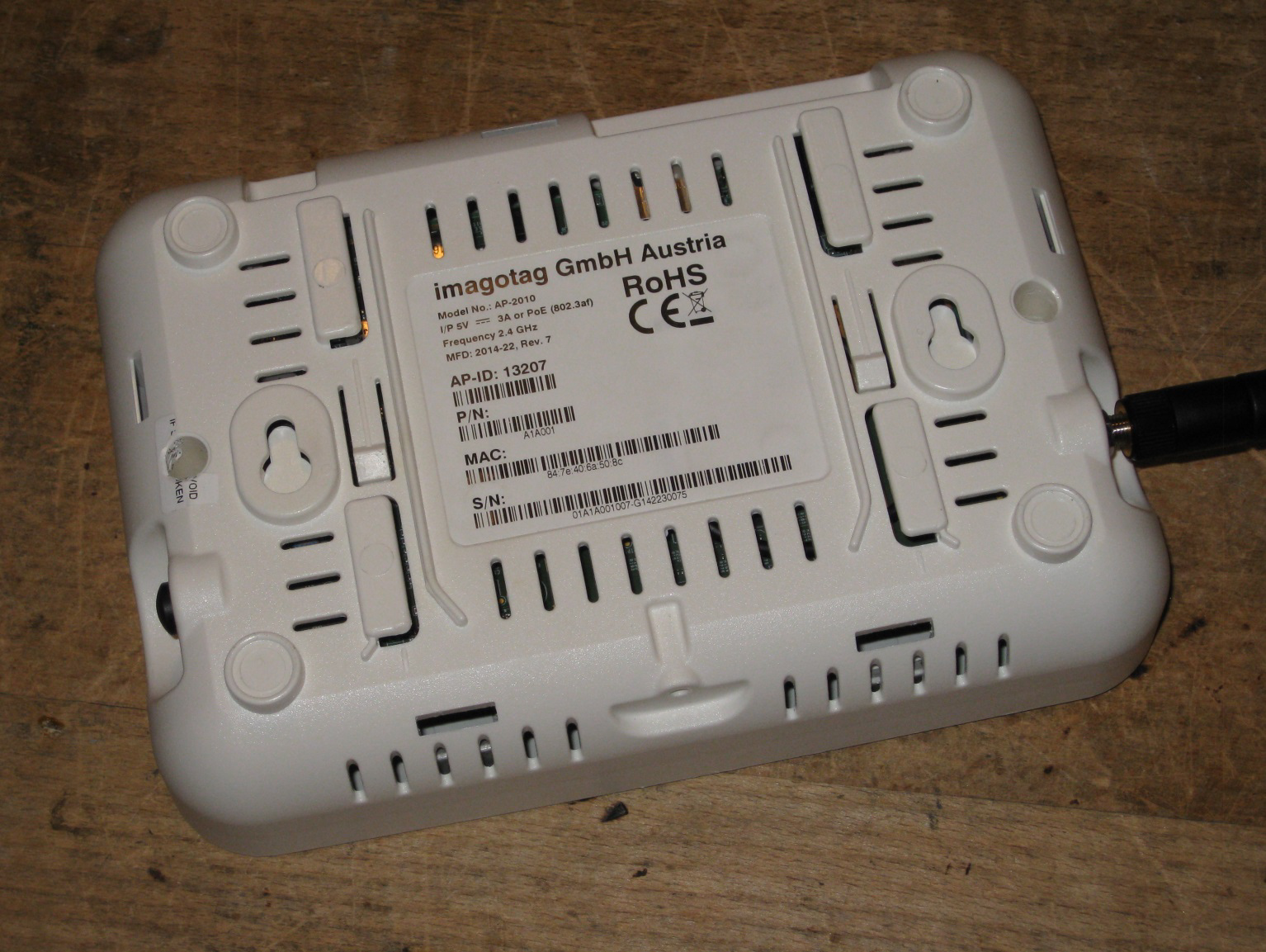 FCC ID 2ACQM-AP0002 External Photos