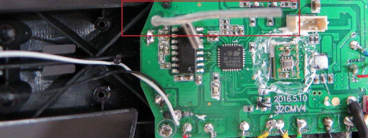 FCC ID 2ACS614RX Internal Photos