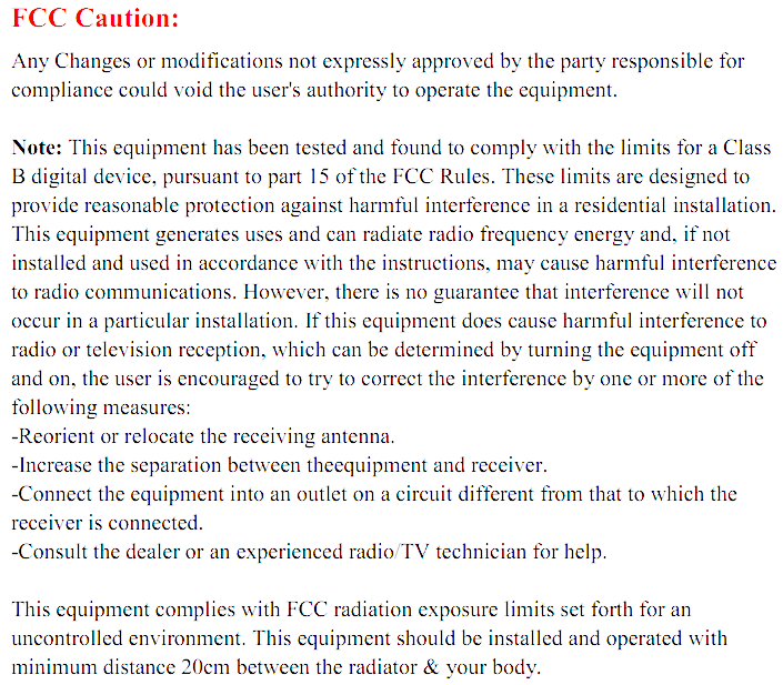 FCC ID 2ADACNEOZ83-4 Users Manual
