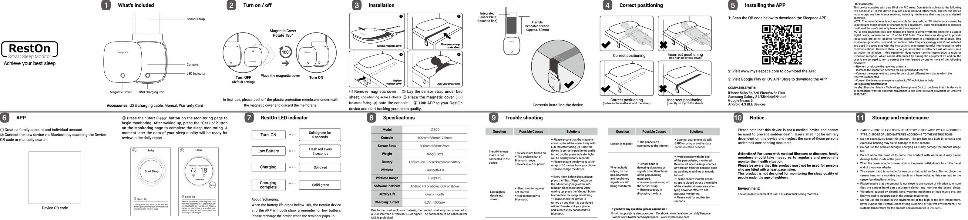 FCC ID 2ADIOZ200 Users Manual