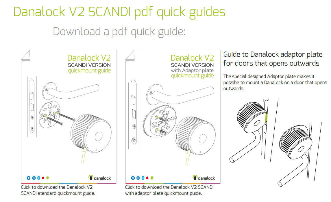 FCC ID 2ADSH-DANALOCKV2U Users Manual