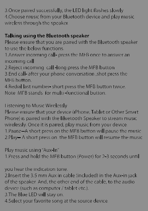 FCC ID 2ADXM15084BT Users Manual