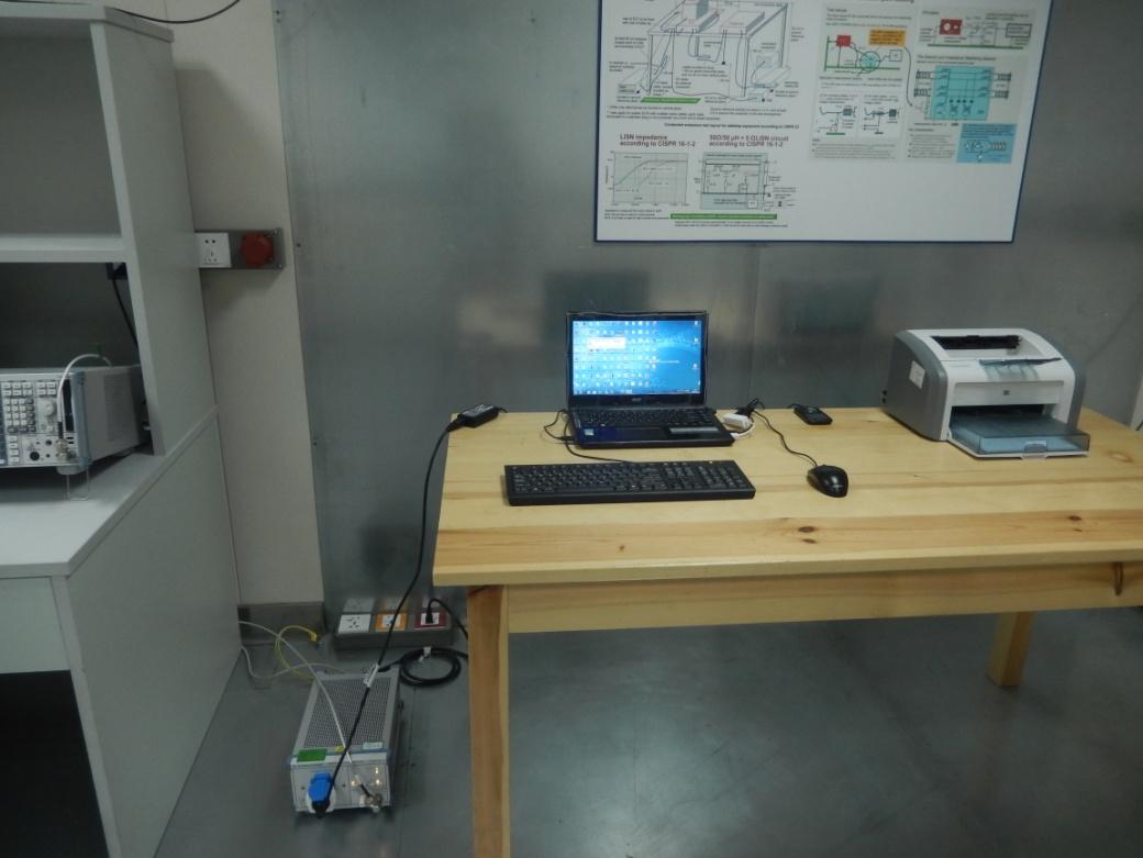 FCC ID 2AE2XLUSHQ Test Setup Photos