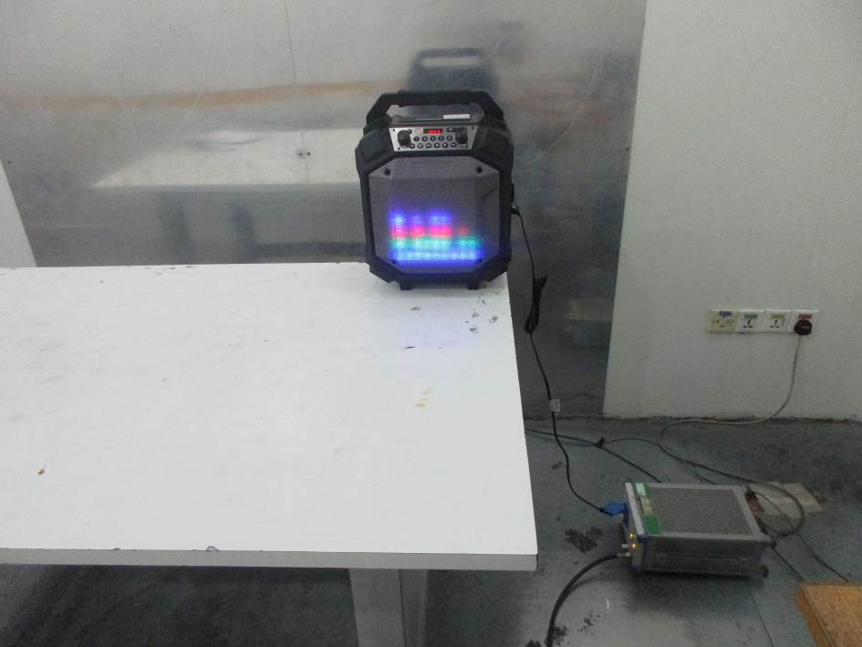 FCC ID 2AE7AMP5121 Test Setup Photos