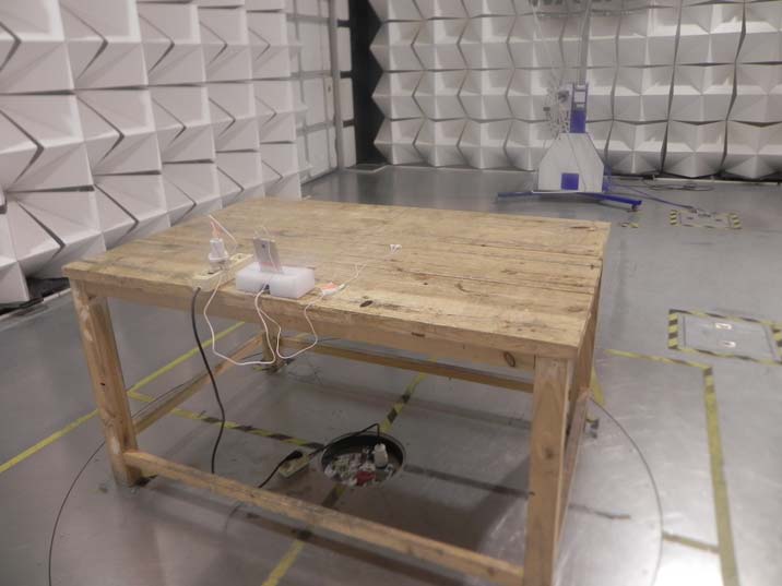 FCC ID 2AEE8LAVAA3MINI Test Setup Photos
