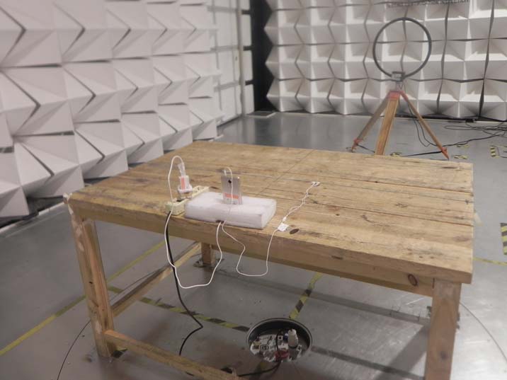FCC ID 2AEE8LAVAA3MINI Test Setup Photos