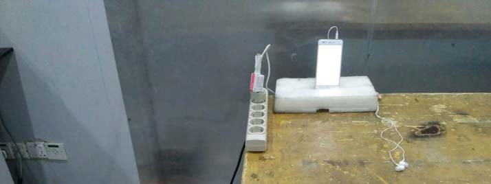 FCC ID 2AEE8LAVAA3MINI Test Setup Photos